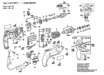 Bosch 0 603 167 342 CSB 500 RE Percussion Drill CSB500RE Spare Parts